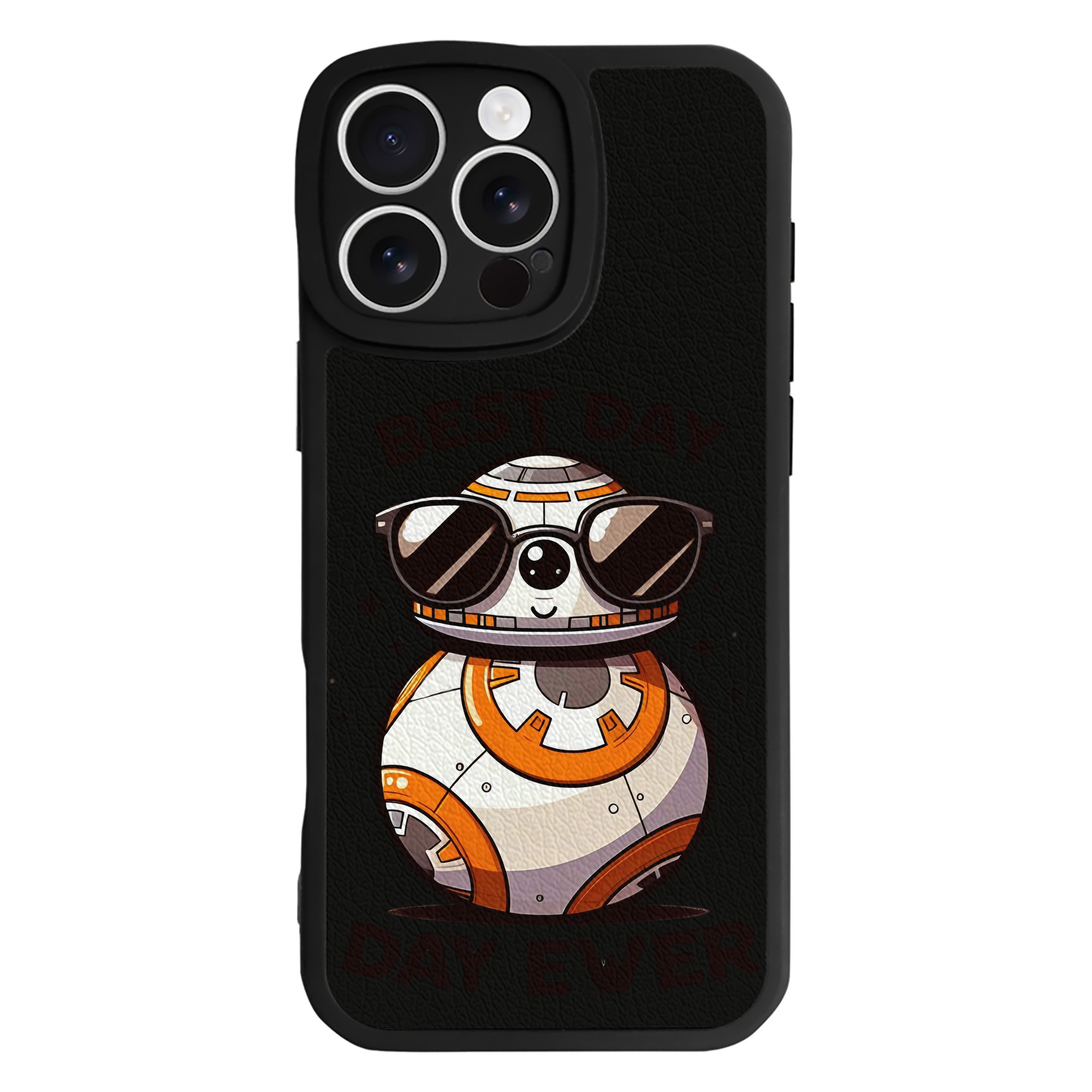 （画像用） スター・ウォーズ Star Wars 【iPhone 16シリーズ対応】シリコンスマホケース（レザー調） 材質：シリコン